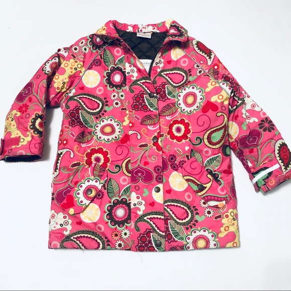 Hanna Andersson Other - Hanna Andersson Flower Snow Coat Size 6/7